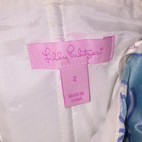 Lilly Pulitzer strapless dress - Picture 5 of 6